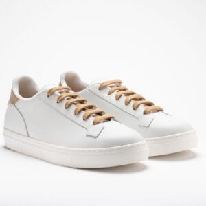 Valezani Hesperia, sneakers uomo fatta a mano in Italia,blu