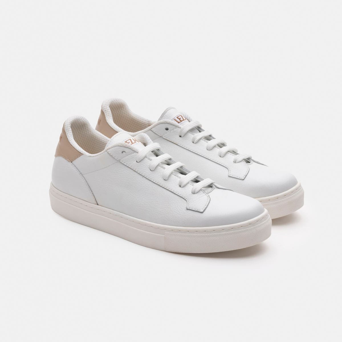 valezani sneakers uomo bianca_beige made in italy