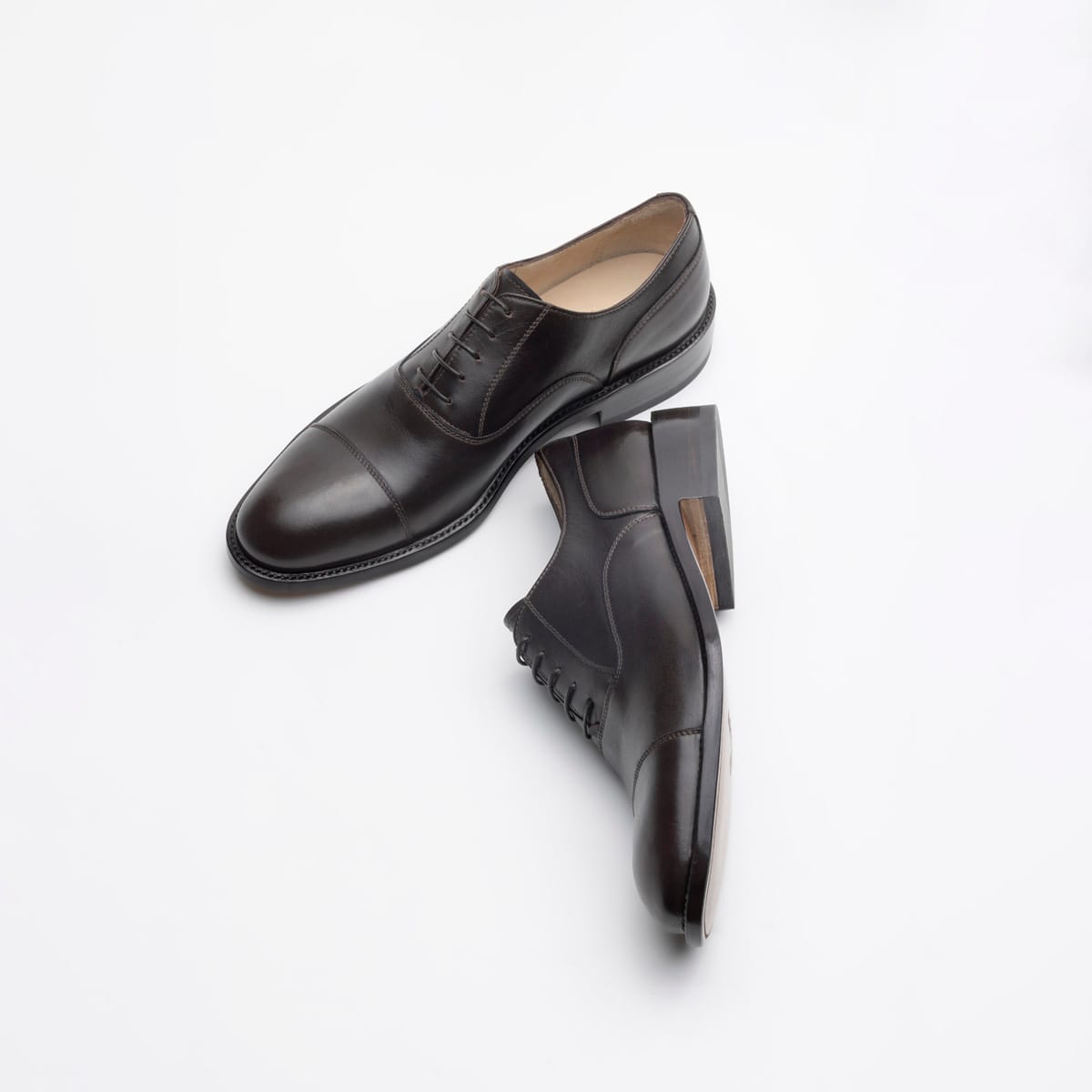 Oxford testa di moro uomo Rotonda luxury artigianali | Valezani - immagine 5