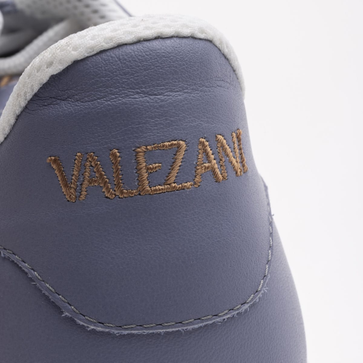 valezani sneakers uomo colore blu in pelle made in italy