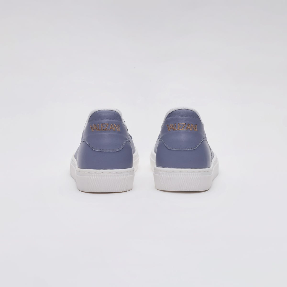 valezani sneakers uomo colore blu in pelle made in italy