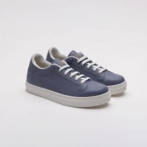 valezani sneakers uomo blu in pelle made in italy