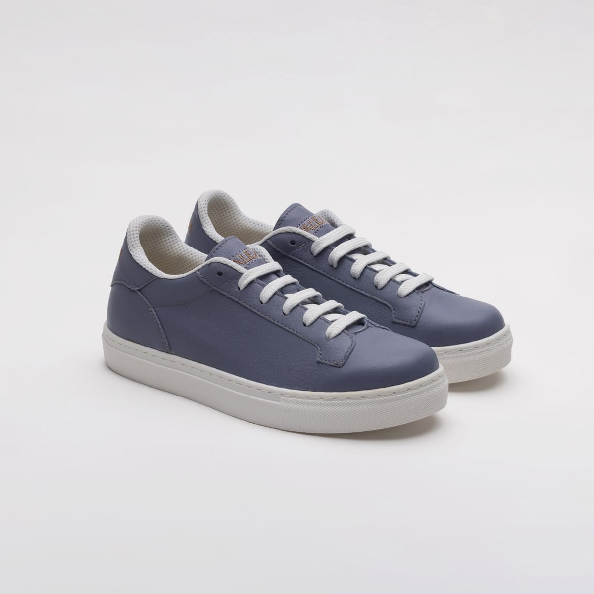valezani sneakers uomo blu in pelle made in italy