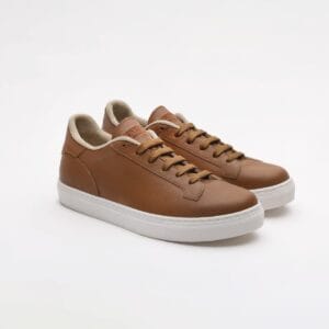 Sneakers uomo cuoio Hesperia luxury artigianali | Valezani
